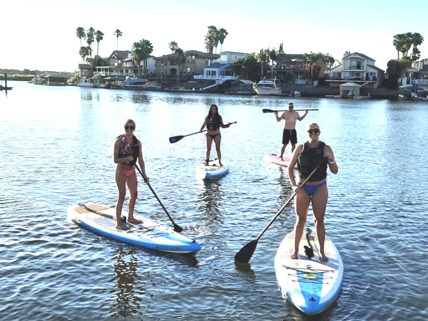 Captain Morgan's Delta Retreat Short Term Rental Paddle Boats