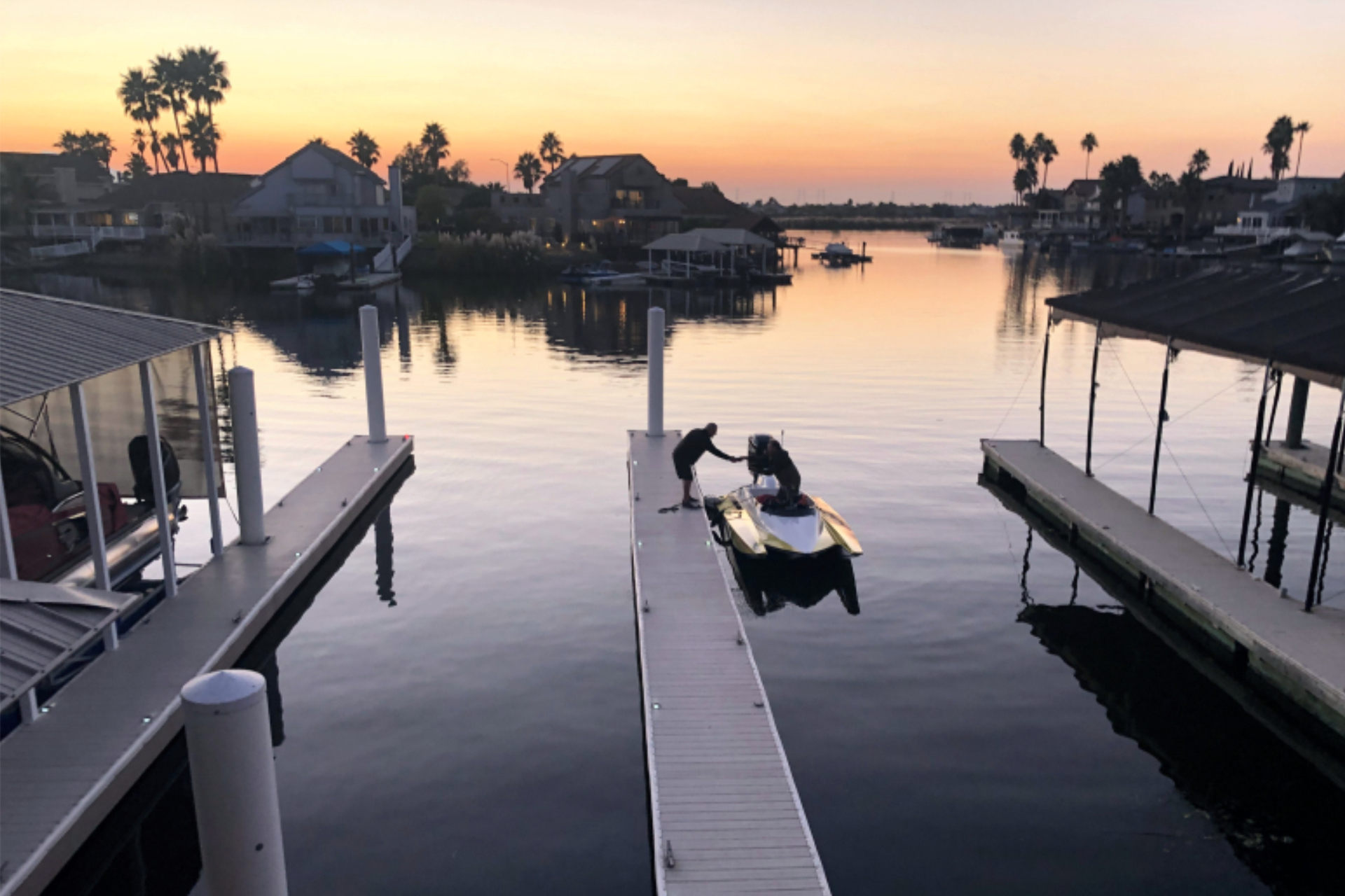 Captain Morgan's Delta Retreat Short Term Rental Dock